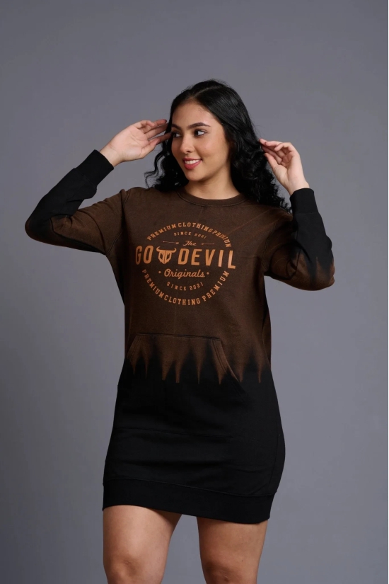 Go Devil Originals Printed Sweatdress for Women L