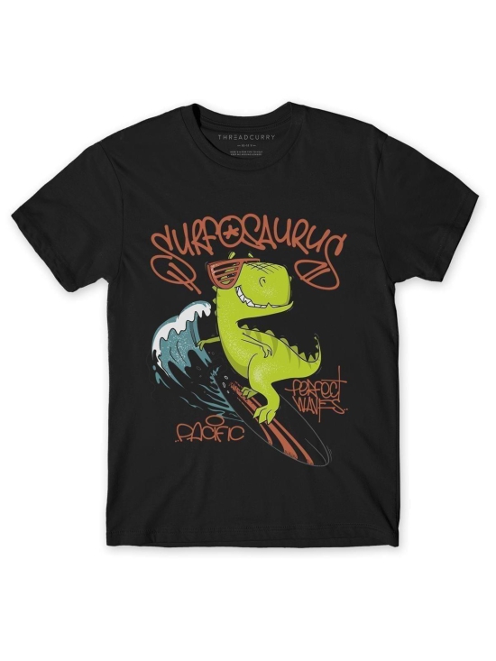 Surfosaurus Tshirt-10-11 Years / Black
