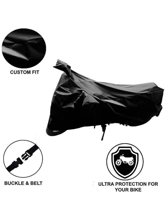 CARNEST Bike Body Cover for Honda CB 125 Shine SP ( Pack of 1 ) , Black - Black