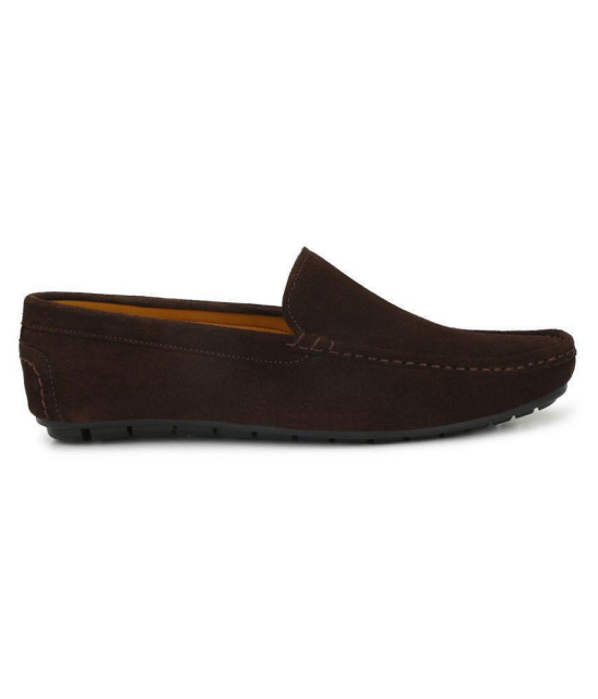 Fentacia Brown Loafers - 11