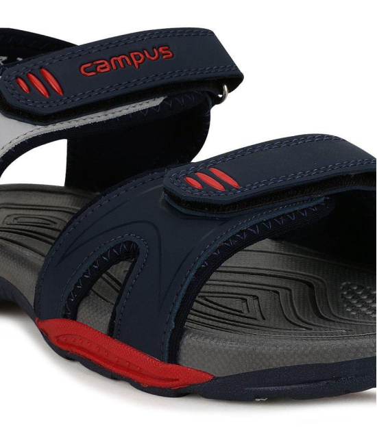 Campus - Blue Mens Floater Sandals - None