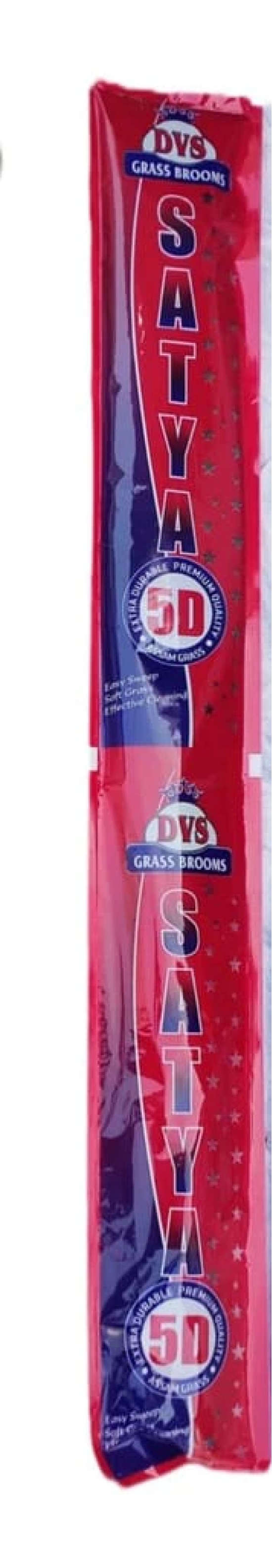 Grass Broom - Most Suitable for Sweeping Large Areas with Unique Acupressure Handle for Less Strain