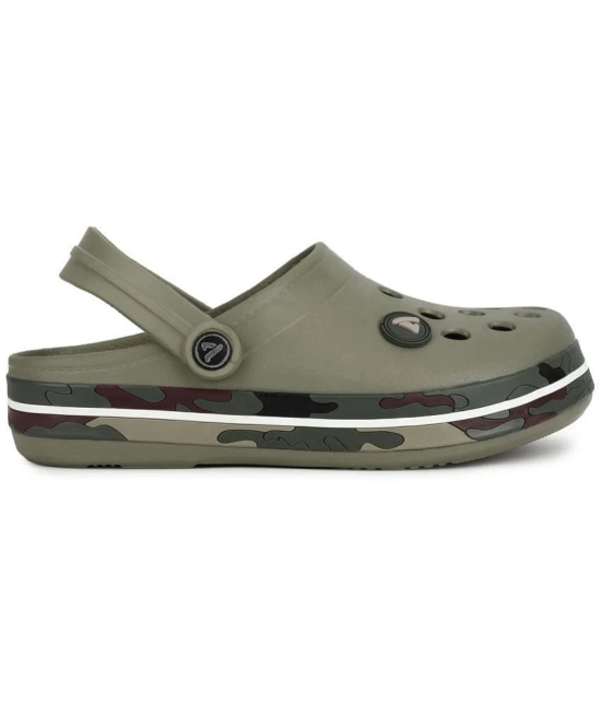 Aqualite - Khaki Mens Clogs - None