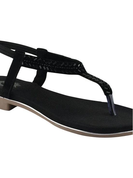 Shoetopia Black Womens Flats - None