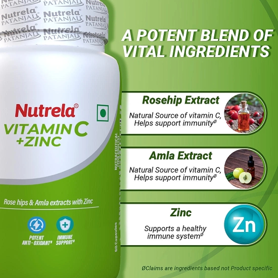 PAT.NUT. VIT.C+ZN-60 CAP