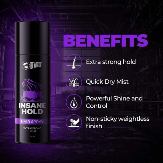 Beardo Insane Hold Hair Spray