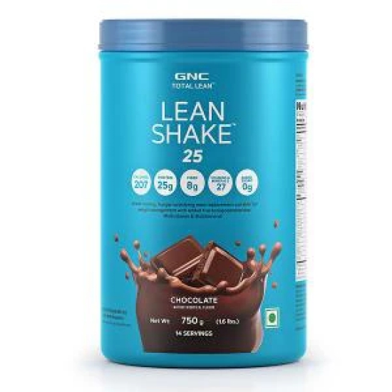 GNC Lean Shake Chocolate Flavour 750gm