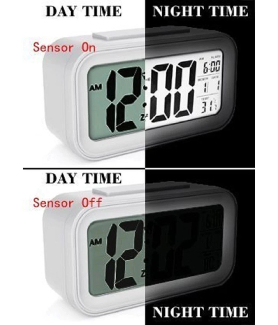 SG Digital Plastic Table Clock - Pack of 1