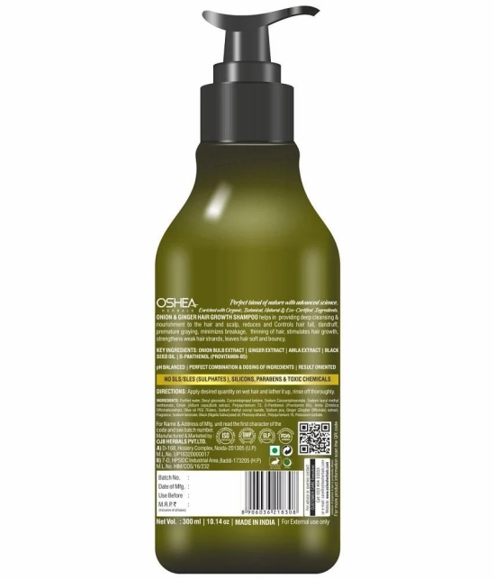 Oshea Herbals Onion And Ginger Shampoo 300Milliliters