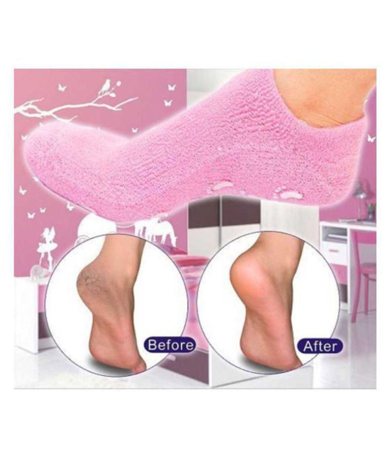 ME Spa Gel Socks For Skin Repair Cracked Heel Moisturizing Treatment - Pair (2 Pcs) - None