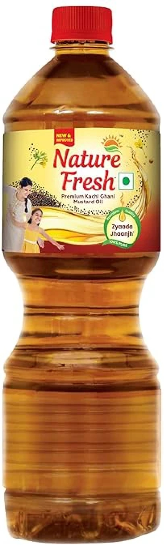 NF KACHI GHANI MUSTARD OIL 2L JAR RED