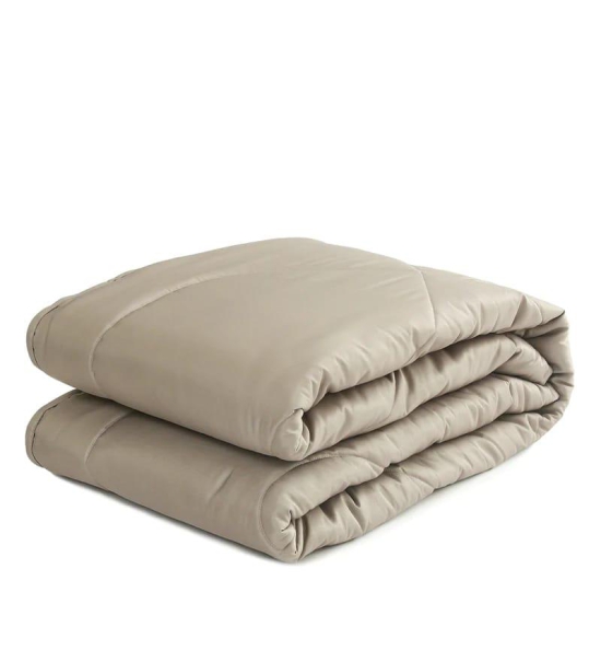 CoolBreeze All Weather Comforter Quilts blanket Light Brown By Orchid Homez 200GSM (254x244 cm)