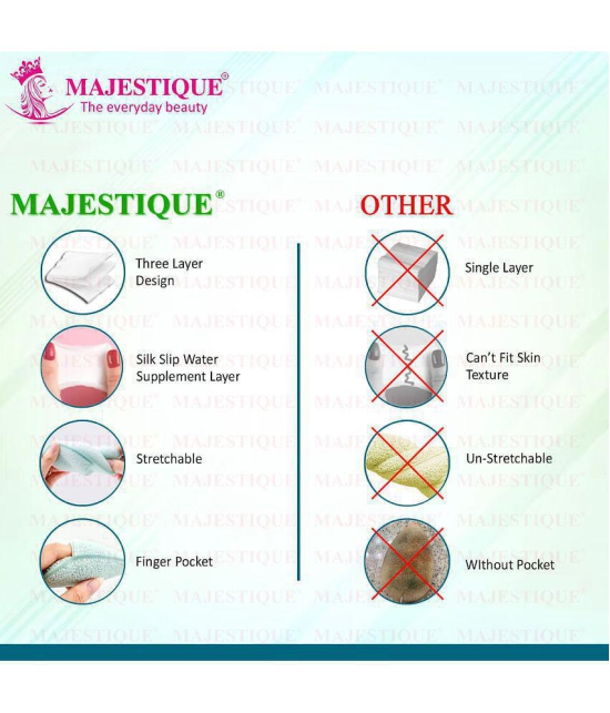 MAJESTIQUE Face 150 g Facial Wipes & Finger sponge