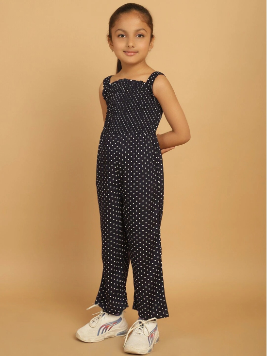 MINI & MING Girls Printed Basic Jumpsuit