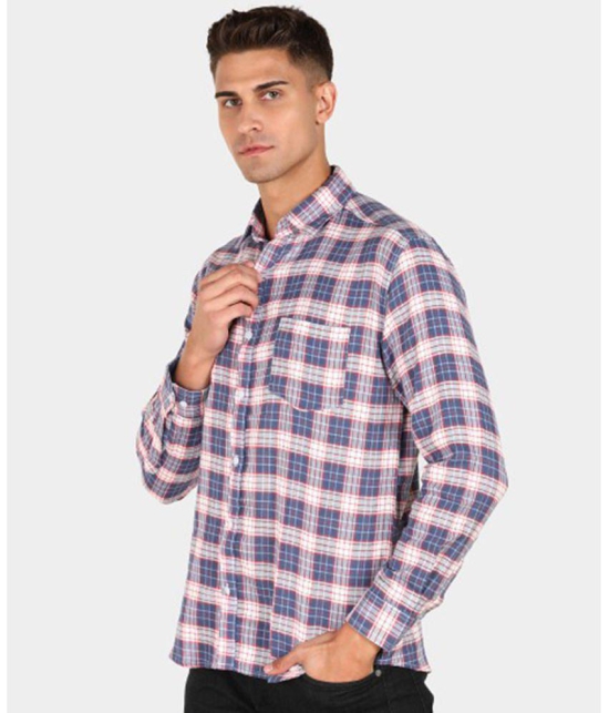 Life Roads - Multi Cotton Slim Fit Men's Casual Shirt ( Pack of 1 ) - None