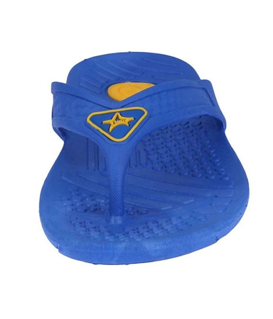 UniStar Sturdy Blue Slippers - 10