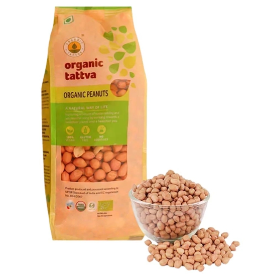 Organic Tatva Organic Tattva Peanuts, 500 Gm