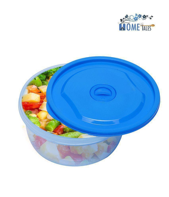 HOMETALES Microvent Multi-purpose Container 1800ml, 1100ml, 680ml, 360ml, Blue (4U) - Blue