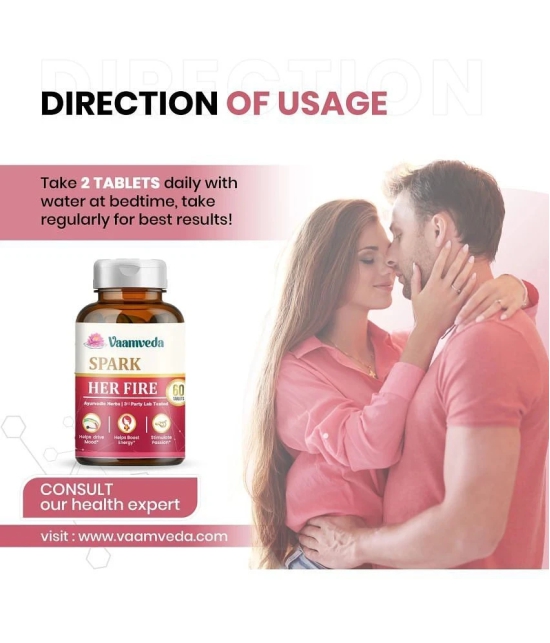 Spark Her Fire Libido Booster For Women, Improves Mood and Ignites Passion