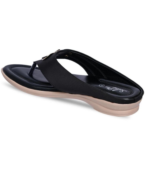 Paragon Black Floater Sandals - None