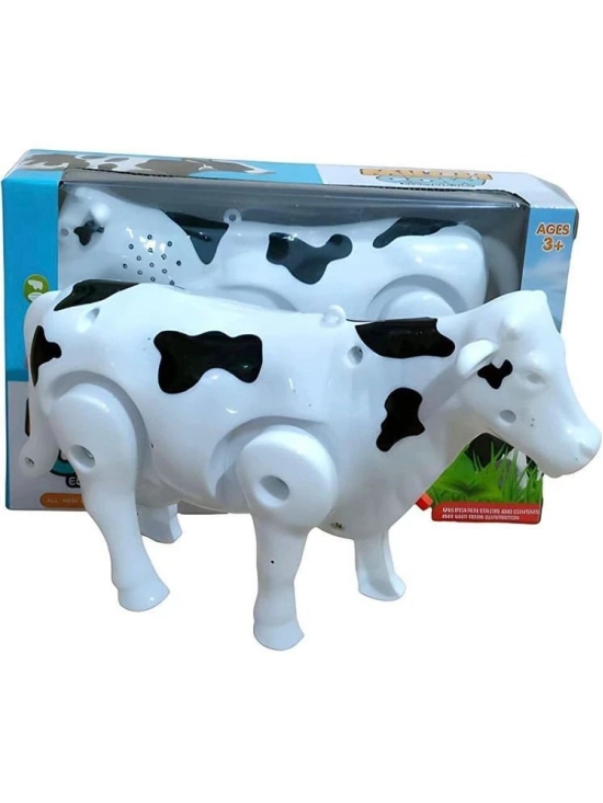 thriftkart   -  MILICH Cow Cow Moving Legs and Shake Tail Funny Cow Figure Toy Kids ELLECTRONIC Toy Kids Choice