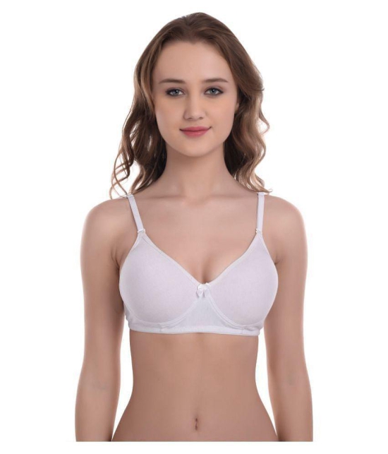 Softskin Poly Cotton T-Shirt Bra - Multi Color - 34B