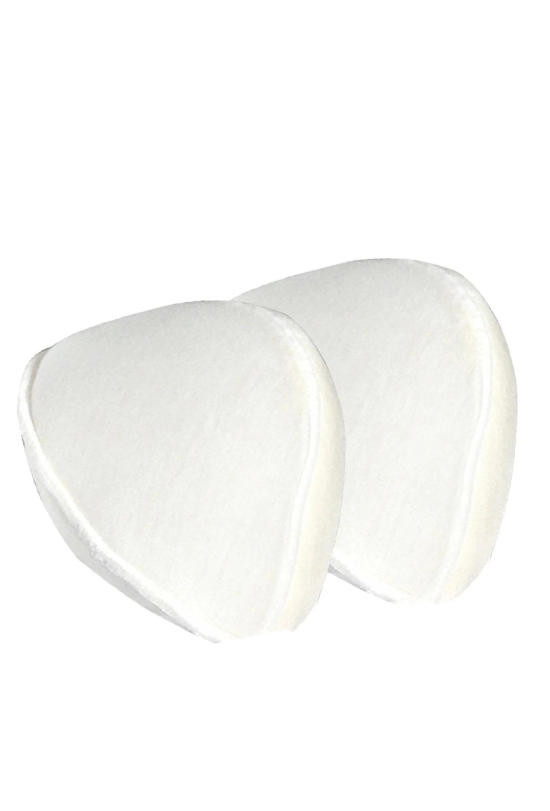 Cancer Patient Comfortable Breast Cancer Bra Cotton Pad Pack Of 2-38 / White / Cotton