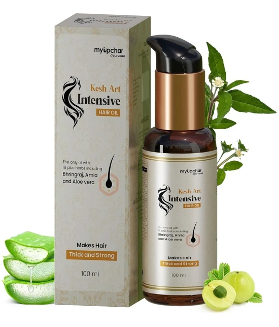 myUpchar Ayurveda Kesh Art 4x Strong Intensive Care Bhringraj Hair Oil - 100 ml