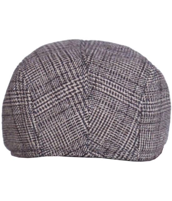 Zacharias Brown Woollen Mens Cap ( Pack of 1 ) - Brown