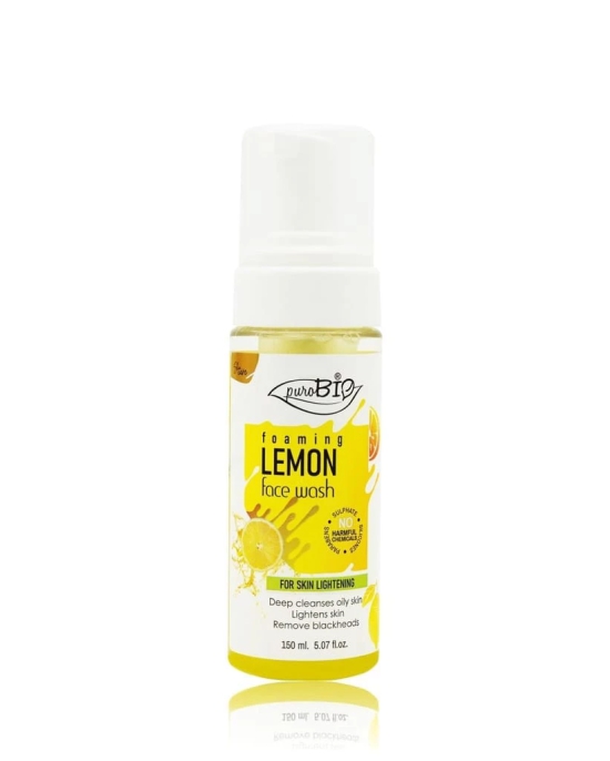 Purobio Lemon Foaming Face Wash - 150ml