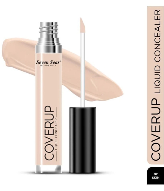 Seven Seas Coverup Liquid Concealer | Full Coverage Liquid Concealer (Skin)