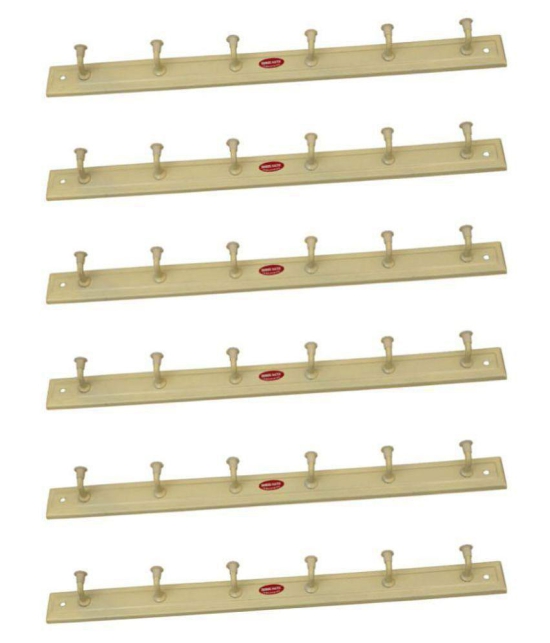 Manvi- Ivory Door/Wall Hook Set of 6