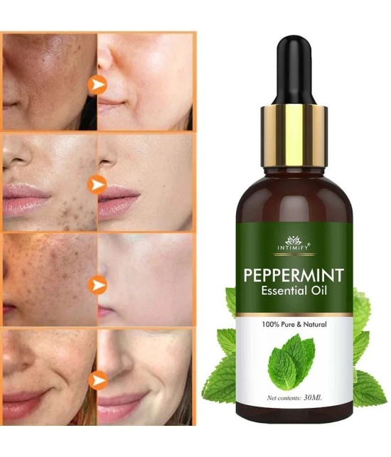 Intimify Peppermint Aromatherapy Essential Oil Aromatic With Dropper 30 mL ( Pack of 1 )