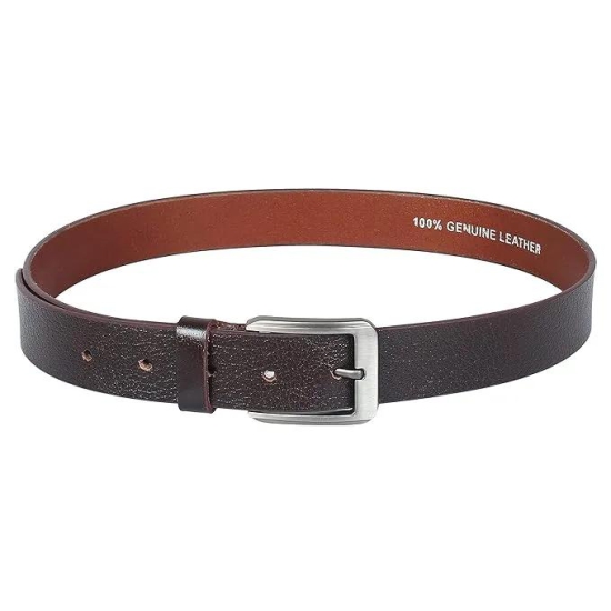 Men''s Genuine Leather Casual Belt-34 / Leather / Brown