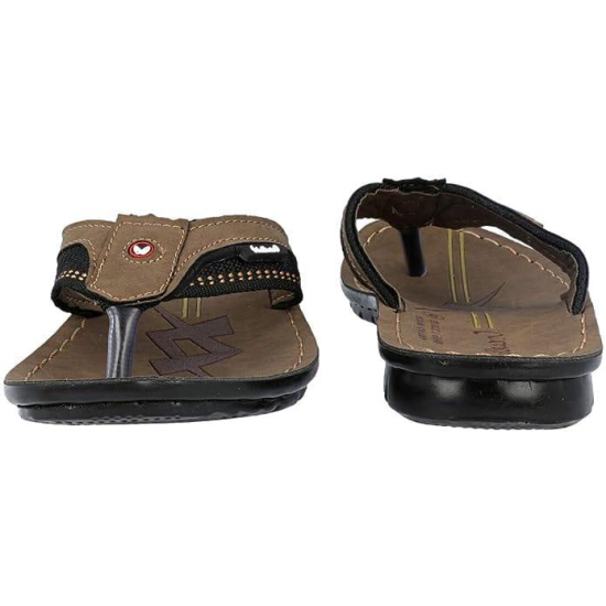 Walkaroo boys W1030 Flip-Flops-Brown