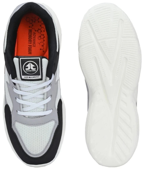 OFF LIMITS ROGER Off White Mens Sports Running Shoes - None