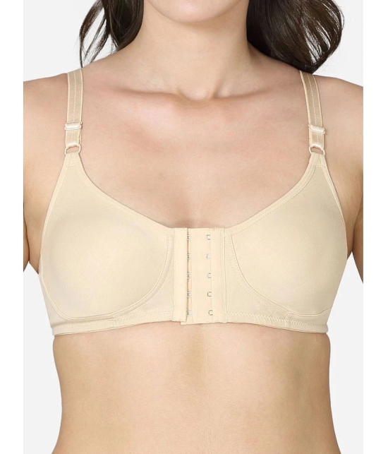 VStar - Beige Cotton Blend Non Padded Womens Everyday Bra ( Pack of 1 ) - None