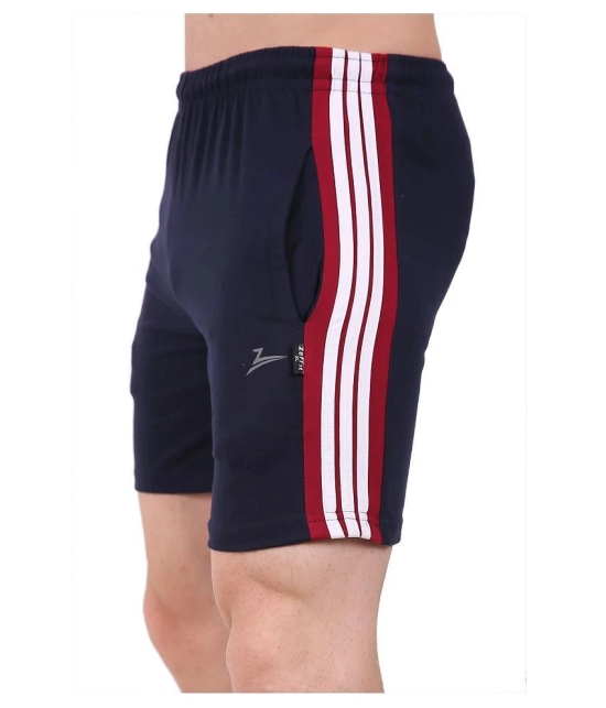 Zeffit Navy Shorts - None