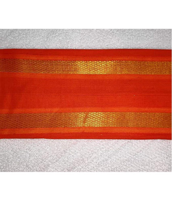 Akhil - Orange Cotton Face Towel ( Pack of 1 ) - Orange