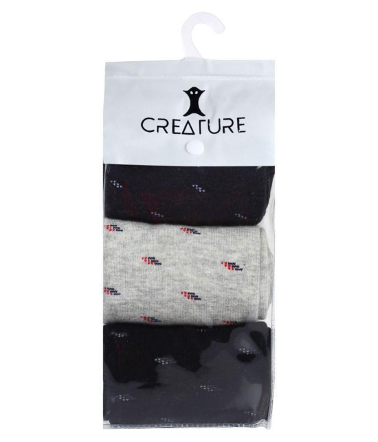 Creature Gray Formal Mid Length Socks - Gray