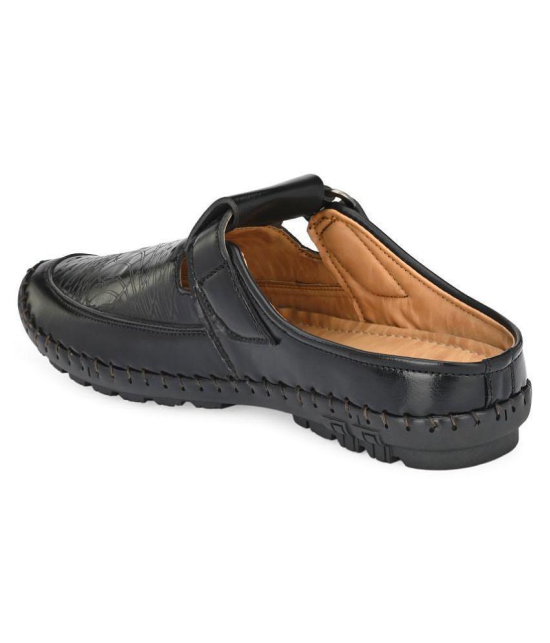 Bucik - Black Mens Sandals - None