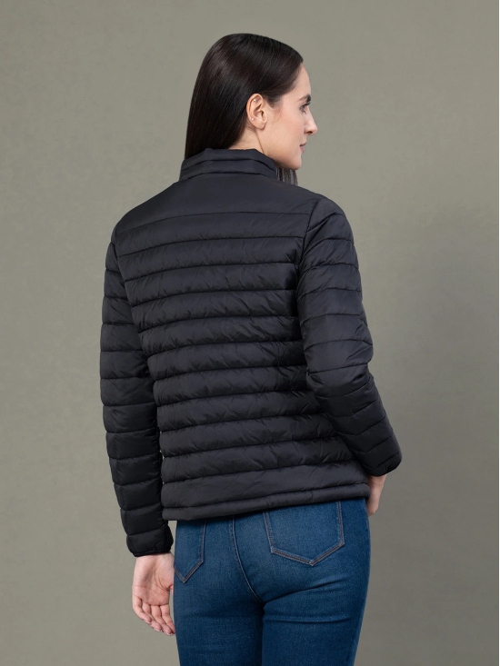 RedTape Stand Collar Padded Jacket for Women | Lightweight & Enhanced Comfort