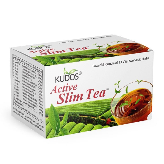 Kudos Active Slim Tea | 2g x 25 Bags | Buy 2 Get 1 Free