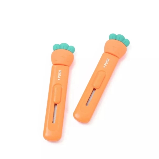 Sweet Carrot Mini Push Cutter (pack of 2)-ORANGE