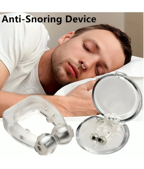 Dust N Shine Anti Snoring Device Silicone Nose Clip Relieve Snore Comfortable Sleep