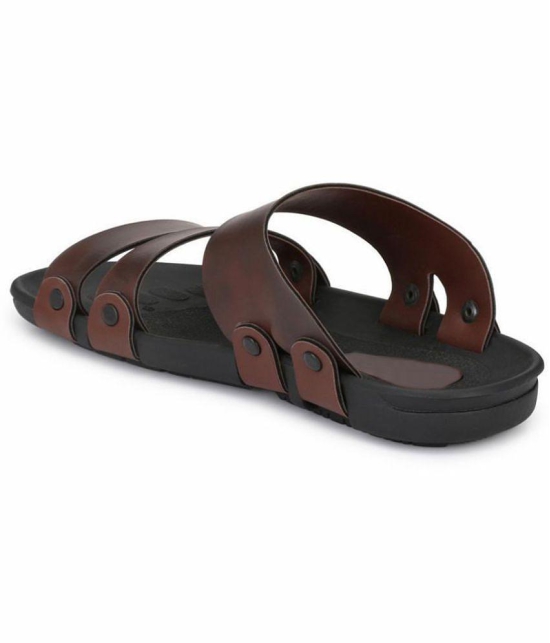 Secritas Brown Flip Flops - None