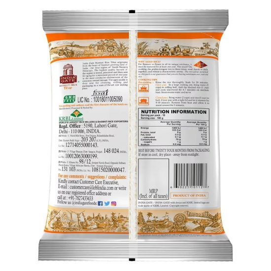 India Gate Tibar Basmati Rice 1 Kg