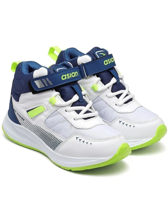 ASIAN - White Boys Running Shoes ( 1 Pair ) - None