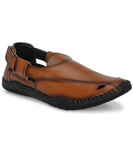 Bucik - Tan Mens Sandals - None