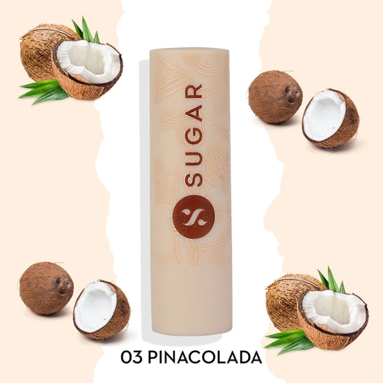 SUGAR Tipsy Lips Moisturizing Balm - 03 Pinacolada (4.5gm)